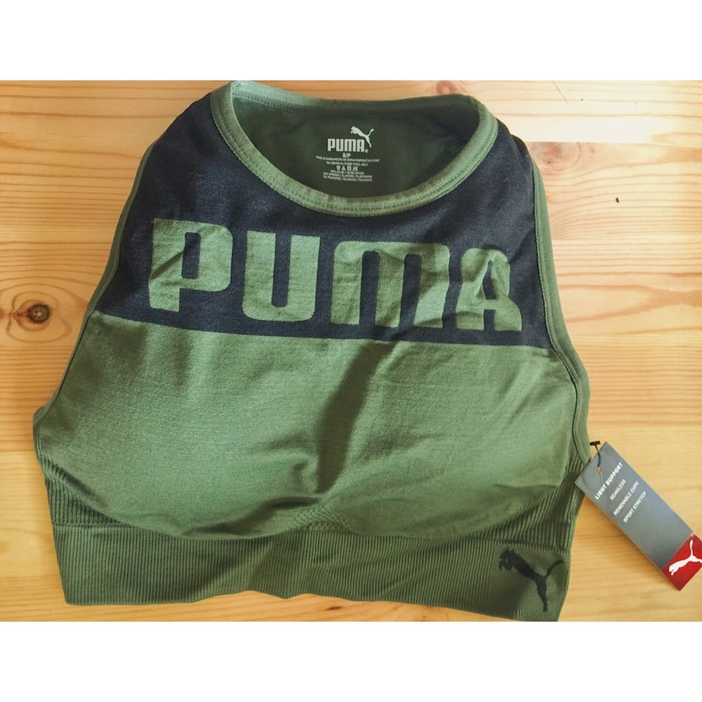 PUMA women’s light support bra